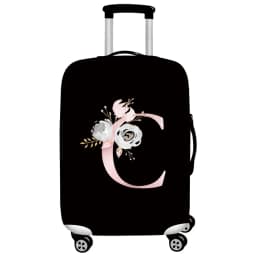 Thick Elastic Luggage Protective Cover Suit for 18-32 Inch Suitcase Covers Trolley Cover Travel Accessorie Pink Flower Series