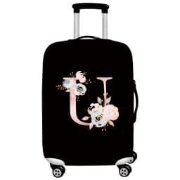 Thick Elastic Luggage Protective Cover Suit for 18-32 Inch Suitcase Covers Trolley Cover Travel Accessorie Pink Flower Series