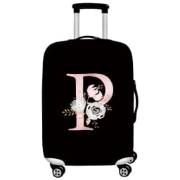 Thick Elastic Luggage Protective Cover Suit for 18-32 Inch Suitcase Covers Trolley Cover Travel Accessorie Pink Flower Series