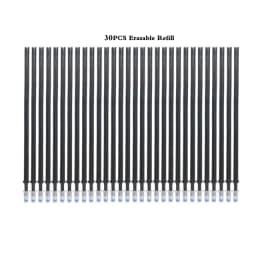 0.5mm Erasable Pen Set Blue Black Ink Gel Pen Erasable Refill Rod Washable Handle School&Office Writing Stationery Gel Ink Pen
