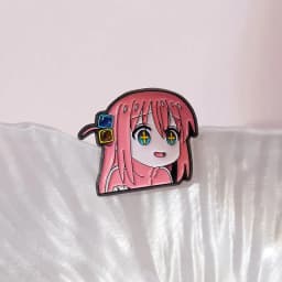 BOCCHI THE ROCK Anime Cosplay Brooches Cute Character Pins Clothing Backpack Lapel Badges Fashion Jewelry Accessories Gifts