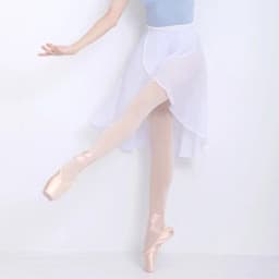 Dance Skirts For Women Chiffon Ballet Skirts Tulle Skirt Black Swimwear Cover Up  Dance Costumes Girls Adult Training Skirts