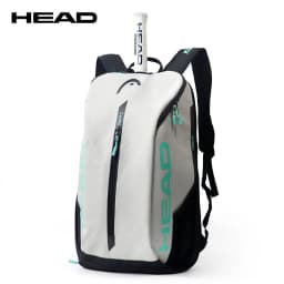HEAD Tour Black Capacity for 2 Rackets Shoulder Tennis Sports Racket Bag Court Bag With Shoes Compartment Tennis Bag