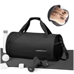 Gym Duffel Bag for Women,Daypack for Sports Gyms and Weekend Getaway,Waterproof Travel Bag with Shoe and Wet Clothes Compartment