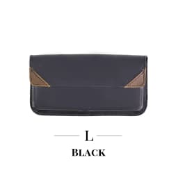 1pcGenuine Leather Waist Bag for Men, Casual Flip Cover, Phone Holster Case with Belt Clip, Mobile Phone Pouch for iPhone 15