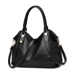 Women'S Fashion Soft Leather Handbag Classic Temperamental Large Capacity Top-Handle Bags Daily One Shoulder Crossbody Bag