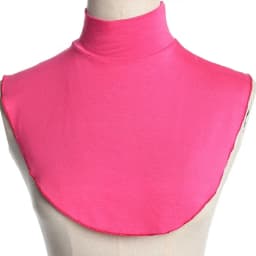 Soft Modal Cotton Neck Cover Headwrap Full Fake Collar High Collars Turtleneck Scarf monochrome Base Shirt False Collar