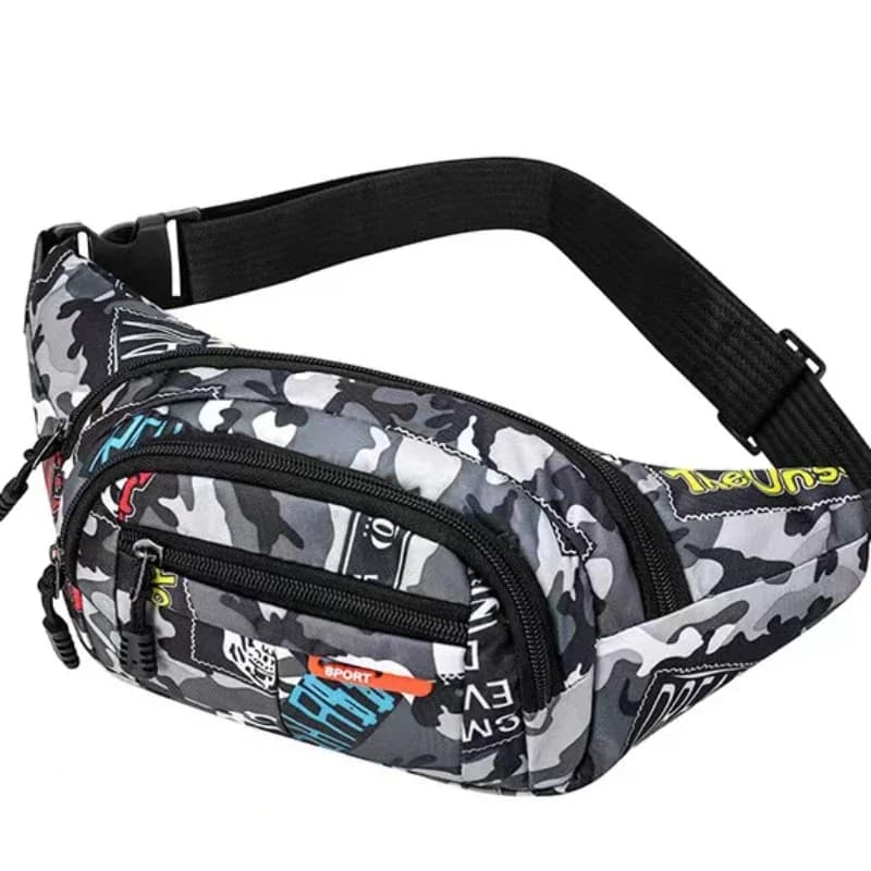 Outdoor Travel Sports Waist Pack Women Shoulder Belt Waist Bag Men Crossbody Pouch Portable Phone Messenger Chest Bag Coin Purse