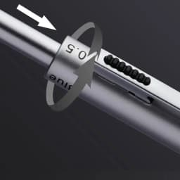 4 in 1 Multi-Function Metal Gravity Sensing Pen Students 3Colors Ballpoint Pen Mechanical Pencil Set Press Gel Pen Signature Pen