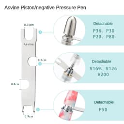 Asvine Removing Tools Wrench for Piston and Vacuum Fountain Pens for Asvine P36/P30/P20/P80/V169/V126/P50 School Stationery