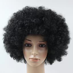 Women Curly Cosplay Wig Short Wavy Curly Hair Colorful Synthetic Wig For Daily Party Men Football Fan Wearing Kids Wigs
