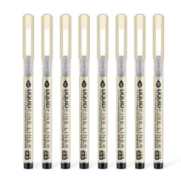 Capacity Quick Dry Waterproof Art Markers Fineliner Brushs Pen Sketch Drawing comics Pigment Line Pens Hand Lettering Supplies