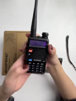 1PC/2PCS Baofeng UV 5R USB Long Range Ham Amateur With FM Radio Long Range Portable Two Way Radio Baofeng CB Radio Walkie Talkie