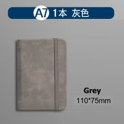 1Pcs A7 Mini Notebook Portable Student Pocket Book Notepad Diary Planner Agenda Leather Cover Memo Pad Office School Stationery