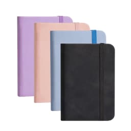 1Pcs A7 Mini Notebook Portable Student Pocket Book Notepad Diary Planner Agenda Leather Cover Memo Pad Office School Stationery
