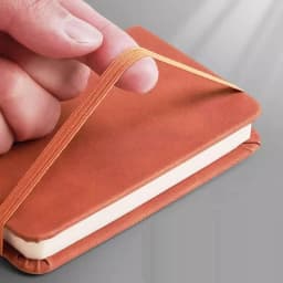 1Pcs A7 Mini Notebook Portable Student Pocket Book Notepad Diary Planner Agenda Leather Cover Memo Pad Office School Stationery