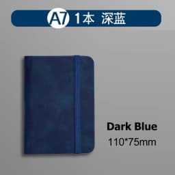1Pcs A7 Mini Notebook Portable Student Pocket Book Notepad Diary Planner Agenda Leather Cover Memo Pad Office School Stationery