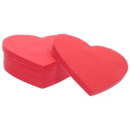 100 Sheets Heart Shaped Message NoteMorandi Sticky Notes Self-Adhesive Memo Pad Index Stickers School Office Stationery