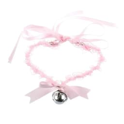 1Pcs New Fashion Women Gothic Simple Sexy Lace Collar Pendant Bow Knot Bell Choker Necklace Neck Dress Girls Party Gift Jewelry