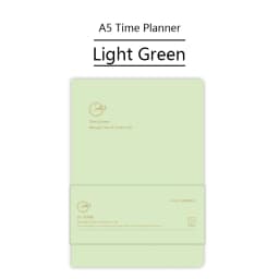 Kinbor Notebook Journal A5 Self-filling Budget Planner  PU Material Agenda Planning Notebook 공책 Writing Office School Stationery