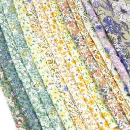 Beautiful Green Blue Floral Handkerchief 100% Cotton Elegant Colorful 26cm Pocket Square For Men Women Suit Chest Towel Gift