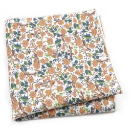 Beautiful Green Blue Floral Handkerchief 100% Cotton Elegant Colorful 26cm Pocket Square For Men Women Suit Chest Towel Gift