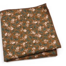 Beautiful Green Blue Floral Handkerchief 100% Cotton Elegant Colorful 26cm Pocket Square For Men Women Suit Chest Towel Gift