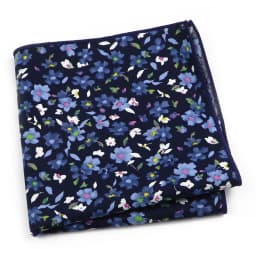 Beautiful Green Blue Floral Handkerchief 100% Cotton Elegant Colorful 26cm Pocket Square For Men Women Suit Chest Towel Gift