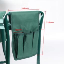 Hot Selling Garden Kneeling Stool with Tool Kit Two-use Outdoor Sponge Non-Slip Folding Stool Garden Hardware Tools