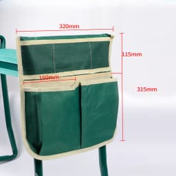Hot Selling Garden Kneeling Stool with Tool Kit Two-use Outdoor Sponge Non-Slip Folding Stool Garden Hardware Tools