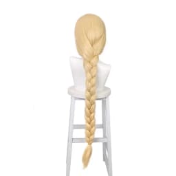 Anime Tangled Rapunzel Cosplay Wig princess Blonde Long Braid High Temperature Fiber Hair Pelucas Costume Role Play Wig