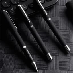 Ballpoint Pen 0.7mm Frosted Titanium Steel Ball Head Neutral Pen Large Capacity Super Smooth Students Writing Pen