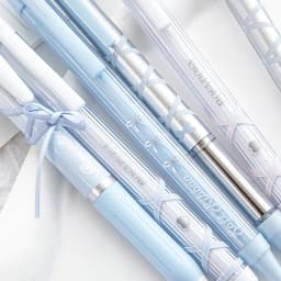 4pcs Soft Ribbon Gel Pens Set Romantic Ballet 0.38mm/0.5mm Ballpoint Quick-dry Black Ink for Writing F7659