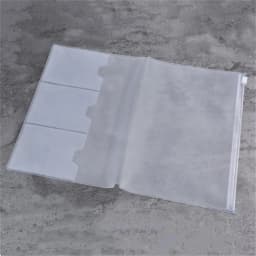 PVC Zipper Bag for Midori Travelers Notebook Journal Planner Accessory Card Holder Storage Standard/Pocket/Passport
