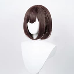 Anime Shinonome Ena Cosplay Wig Grey Pink Brown Short Heat Resistant Synthetic Hair Halloween Party Wigs