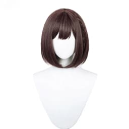 Anime Shinonome Ena Cosplay Wig Grey Pink Brown Short Heat Resistant Synthetic Hair Halloween Party Wigs