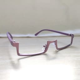 Multicolour Half Frame Glasses Personalized COS Anime Fake Glasses Metal Photography Prop Eyeglasses Adults
