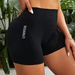 3PCS Fitness Shorts Female Tight Cycling Yoga Breathable Sports Pants High Waist Shorts