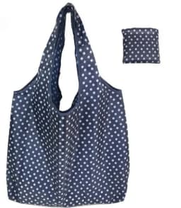 Women's Foldable Cat Flower Pattern Large Shopping Bag Washable Leopard Print Reusable Easy To Carry Capacity Handbags Pouch