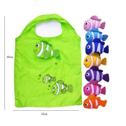 Women's Foldable Cat Flower Pattern Large Shopping Bag Washable Leopard Print Reusable Easy To Carry Capacity Handbags Pouch
