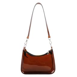 Summer Waterproof Women Fluorescent Clear Jelly Tote Bag Candy Color Clear Armpit Shoulder Bag