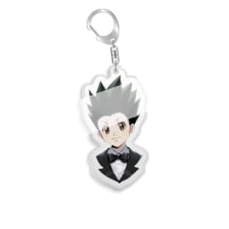 HunterxHunter Gon Freecss Cartoon Acrylic Keychains Killua Zoldyck Pendants Kurapika Keyring Hisoka Bag Tag Trendy Collection
