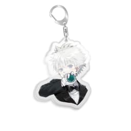 HunterxHunter Gon Freecss Cartoon Acrylic Keychains Killua Zoldyck Pendants Kurapika Keyring Hisoka Bag Tag Trendy Collection