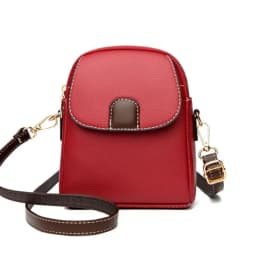 Mini Square Bags Bag Versatile Crossbody Shoulder Bag Casual Trendy Leather Bag Cellphone Bag for Women Girl
