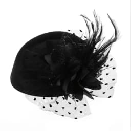 Fascinator Hats Headband Womens Feather Flower Brides Hair Accessories Wedding