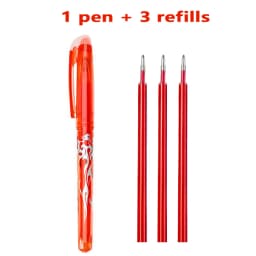 Color Erasable Gel Pens 0.7mm Multi-color Refill Kawaii Colored Pen for Drawing Writing Gel Ink Rollerball Pen Stationery