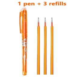 Color Erasable Gel Pens 0.7mm Multi-color Refill Kawaii Colored Pen for Drawing Writing Gel Ink Rollerball Pen Stationery