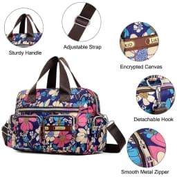 Women's Travel Bags, Weekender Carry on Bag for Women, Sports Gym Bag, Workout Duffel Bag, Overnight Shoulder Bag