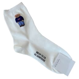 Good Quality Cartoon Elegant Lady Bear Women's Cute Socks Cotton Harajuku Style Woman Novelty Breathable Sox Christmas Gifts