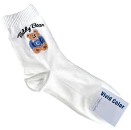 Good Quality Cartoon Elegant Lady Bear Women's Cute Socks Cotton Harajuku Style Woman Novelty Breathable Sox Christmas Gifts